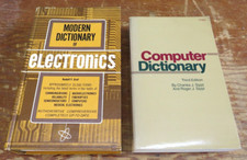 Modern Dictionary of Electronics / Computer Dictionary Third Edition Set of 2