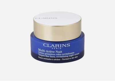 Clarins Multi-Active Night Cream for Normal to Dry Skin 1.7 Oz Sealed