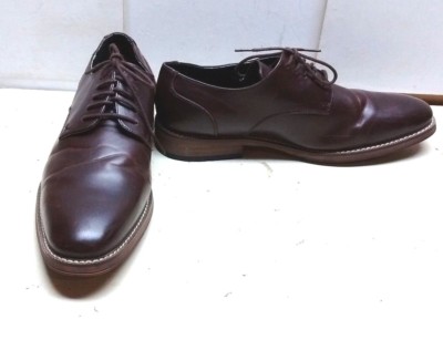 Todd Welsh Men Brown Synthetic Leather Oxford Plain Toe  display picture 2