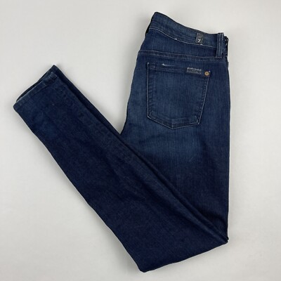 7 For All Mankind Womens Jeans Size 26 Blue A Pocket Denim Flare