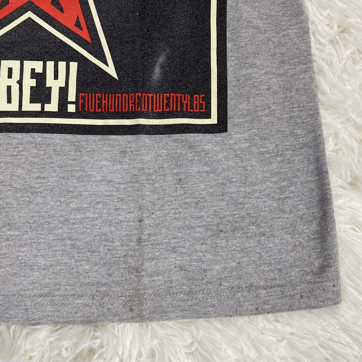 OBEY T Shirt Men Medium Vintage 7'4