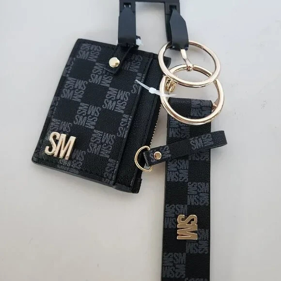 Steve Madden Black Belt and Card Holder Set - New with Tags  display picture 2