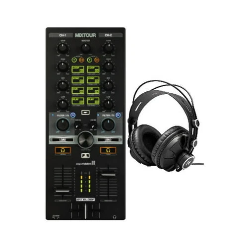 Reloop Mixtour All In One DJ Controller Audio Interface with 