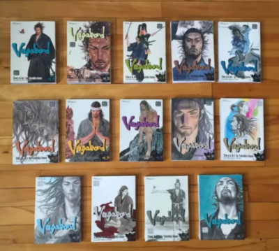 Vagabond Manga English Full Set Volume 1-15 by Takehiko Inoue DHL EXPRESS
