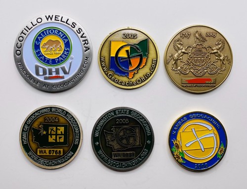 Geocoin Lot. Not Activated - Imagen 2 de 2