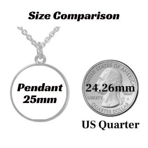Cardinal Red Bird Floral Design Round Pendant Necklace Charm Jewelry Accessory - Picture 4 of 5