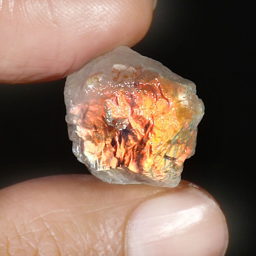 Natural Madagascar moonstone Multi Fire Wholesale Price Big Size Top Quality M39
