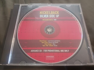 NICKELBACK - Silver Side Up (ADVANCE PROMO CD,2001) *RARE*