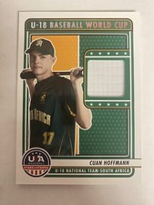 2023 Panini USA Baseball Stars & Stripes Cuan Hoffman Patch World Cup No.U18