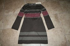 NWT Women's Prana Sydney Sweater Dress Size Small Espresso
