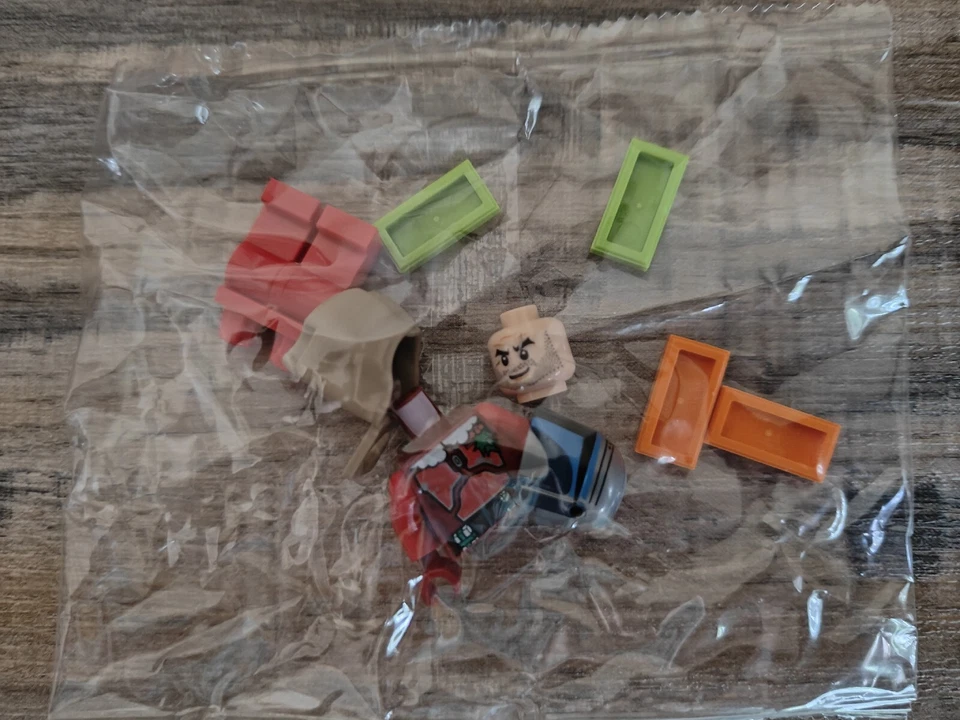 **NEW SEALED** LEGO Star Wars 75023 Advent Calendar SANTA JANGO FETT Minifigure - Image 2 of 2