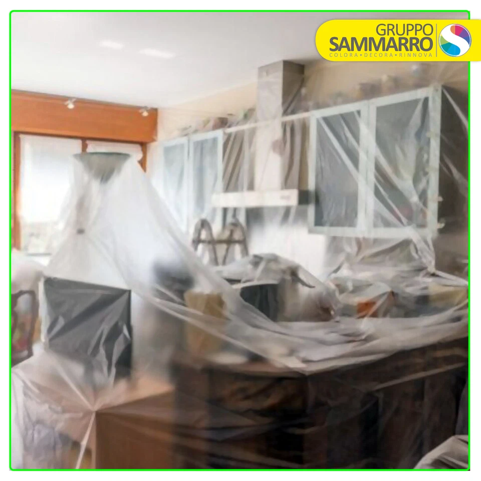 TELO COPRITUTTO PITTURA IMBIANCHINO XXL PROTEZIONE MOBILI 10 PZ EXTRA Resistente - Immagine 2 di 2