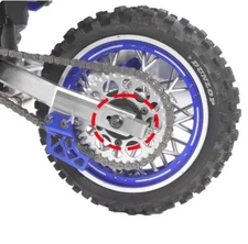 Metal Chain Tensioner Kit / Rear Swing Arm for LOSI 1/4 Motorcycle Promoto-MX RC