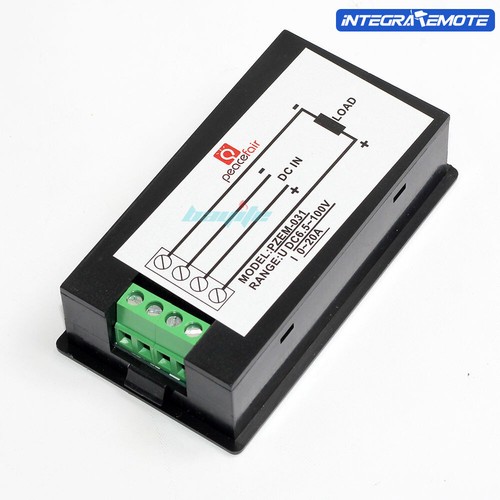 AC80-260V DC6.5~100V 20A 50A 100A Panel Display Volt Amp Power Watt Meter LCD - Bild 50 von 51