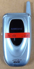 Samsung SPH-A660 - Silver  Bell  Rare CDMA Cellular Flip Phone