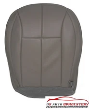 99-02 For Jeep Driver Bottom Synthetic Leather Seat Cover Gray