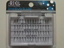 Ardell Duralsh Knotted FLARE LONG Individual Eyelashes Black