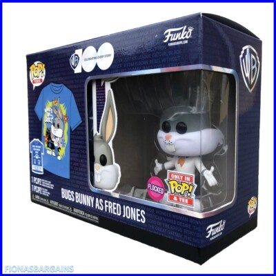 Funko POP! + Tee - Disney 100 - Bugs Bunny as Fred Jones & Medium T-Shirt