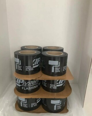 12 Rolls Zip System Window, Sheathing Flashing Tape 3.75 x90ft