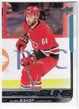 2018-19 Upper Deck Series 2 Young Guns CLARK BISHOP 494 Carolina UD SP RC Rookie