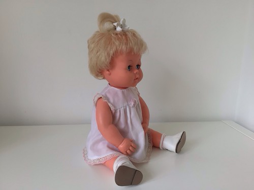 VINTAGE 1970s PALITOY TINY TEARS BABY DOLL 16" - Picture 7 of 8