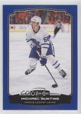 2022-23 O-Pee-Chee Blue Border Michael Bunting #5 10el