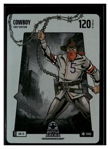 Bo Jackson Battle Arena Alpha #SBF-15 Cowboy Corey Seager Silver Steel