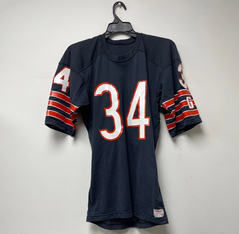 Camiseta autografiada de Walter Payton, Becketts C.O.A. Dulzor Foto 3 de 4