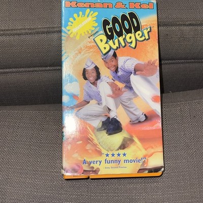 Good Burger (VHS) Kenan & Kel, Buddy Comedy, Nickelodeon, Paramount, TESTED