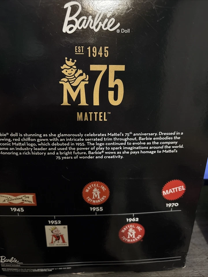 Muñeca Barbie 75 aniversario Mattel 2020 M75 Foto 4 de 4