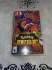 Pokémon Scarlet Nintendo Switch 2022 Video Game with Game Case and Cartridge