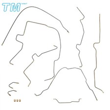 Hydraulic Brake Line Set No Abs 919-221 For 1997-06 Jeep Wrangler Tj 2.4l 4.0l