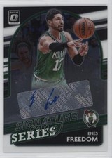 2021 Panini Donruss Optic Signature Series Enes Kanter Freedom #SS-EKT Auto nd3