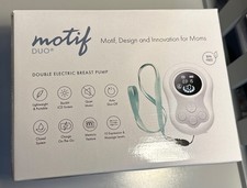 New Sealed Motif Duo On The go Rechargeable Double Electric Breast Pump AAA0021