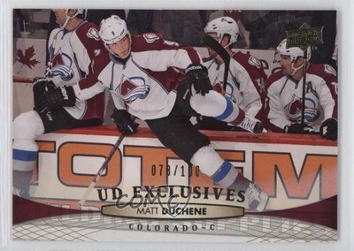 2011-12 Upper Deck UD Exclusives 78/100 Matt Duchene #406 01qm