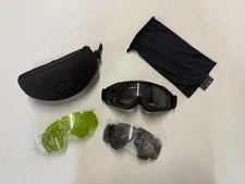 Oakley SI Ballistic Goggles Black w/ Extra Lens & Case
