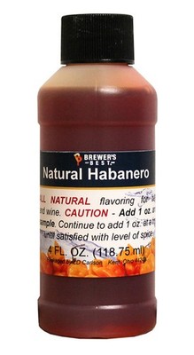 Brewer's Best Natural Beer and Wine Fruit Flavoring (Habanero)