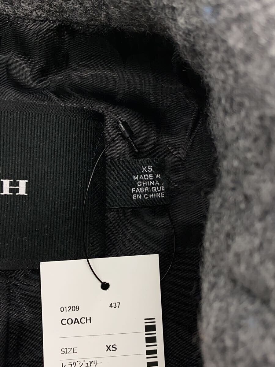 ALTRA Coach Altro Cappotto XS Lana Grigio Tinta Unita CL279