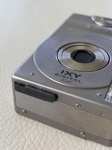 Canon IXY Digital 2.1MP Compact Camera CF Card Tested Vintage Old Digicam Set - Photo 9/10