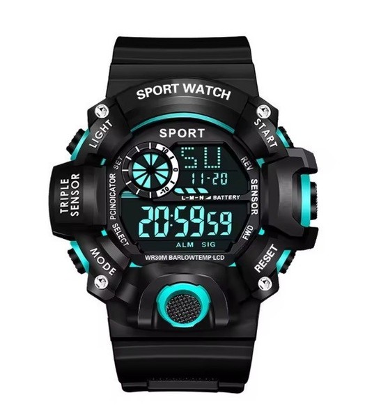 Reloj deportivo digital táctico