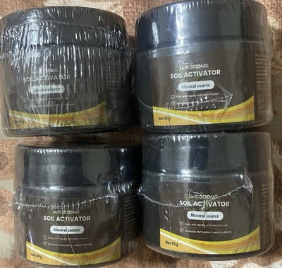 4Pcs.Mineral Source Soil Activator For Plants 60 Grams Each,new, Sealed