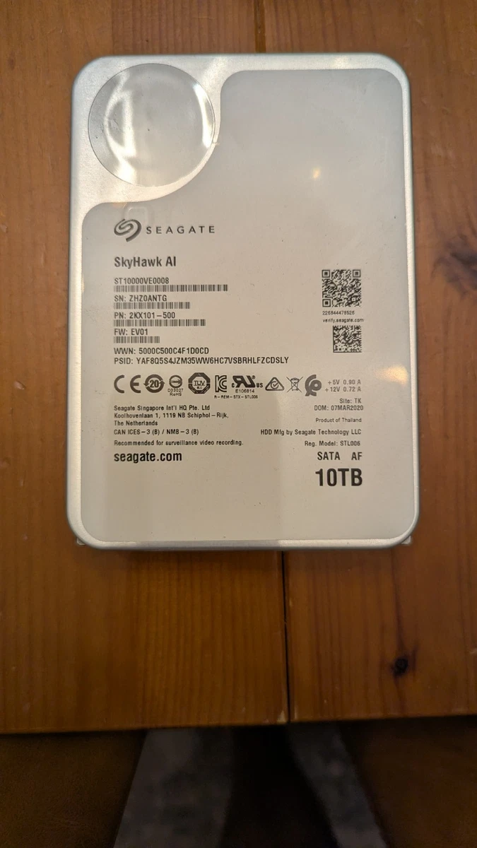 Seagate 10TB Storage Capacity Hard Drives (HDD, SSD & NAS) for