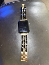 Apple Watch Series 3 42mm Space Gray Aluminum Case with Sport Band - Black...