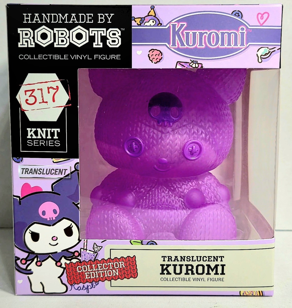 HANDMADE BY ROBOTS Translucent Hello Kitty Kuromi Cinnamoroll & My