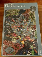France Wine Regions Puzzle 1,000 Piece NEW SEALED