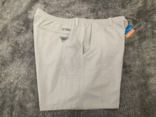 COLUMBIA Men's Backcast III Water Shorts Cool Grey Men  s Size S - Inseam 6  NEW