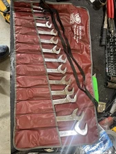 Matco Tools USA  Swoea14k 14 Piece SAE 4 Way Angle Wrench Set 3/8-1 1/4 CLEAN