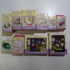 Sylvanian Families Furniture Set Lot 11 Pieces Excellent Condition Vintage
