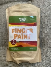 NEW! Veggie Baby Organic Finger Paints Vegan Non-Toxic Made In USA