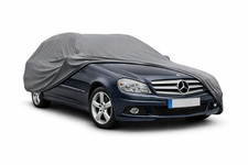 Ganzgarage Indoor Stretch Cover Carcover f&uuml;r Mercedes-Benz C-Klasse W203 Grau